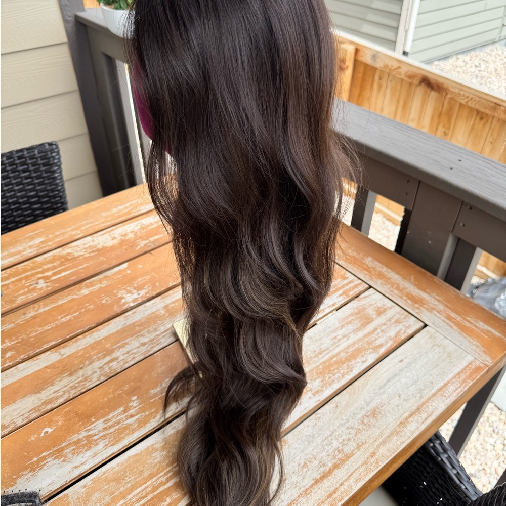 Glam by Rose - Luxurious Brown Hair Wig